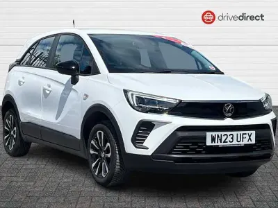 Used Vauxhall Crossland Design Edition 110 HP (80 kW) 2023 White SUV