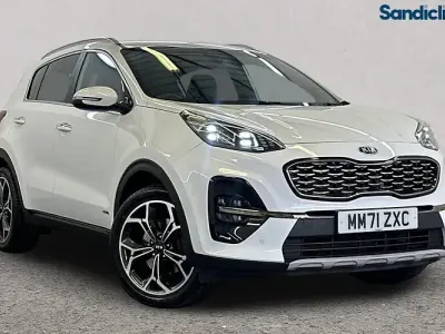 Used Kia Sportage GT-Line 177 HP (130 kW) 2022 White SUV