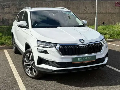 Used Skoda Karoq SE L 150 HP (110 kW) 2024 White SUV