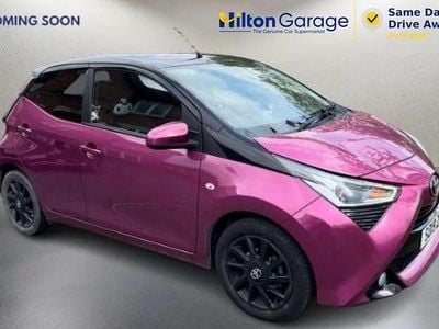 Used Toyota Aygo X-cite 72 HP (52 kW) 2019 Purple Hatchback