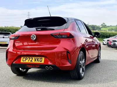Used Vauxhall Corsa Ultimate 128 HP (94 kW) 2023 Red Hatchback