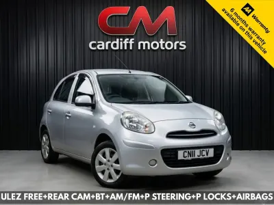 Used Nissan Micra Acenta 2011 Silver Hatchback