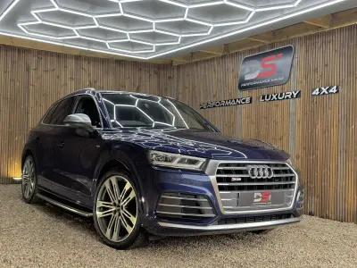 Used Audi SQ5 354 HP (260 kW) 2018 Blue SUV