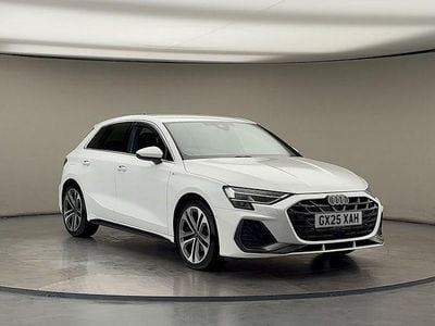 Arkona white/arkona white Used 2025 Audi A3 Sportback S-Line Hatchback | £27,650 (A bit pricey)