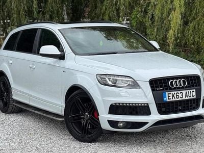 White Used 2013 Audi Q7 S-line plus SUV | £13,745 (Fair price)