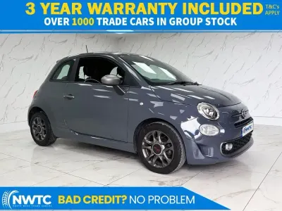 Used Fiat 500 Sport 70 HP (51 kW) 2021 Grey Hatchback