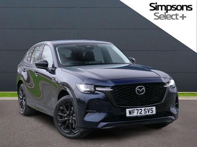 Blue Used 2022 Mazda CX-60 Homura-Line SUV | £23,795 (Fair price)