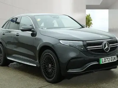 Used Mercedes EQC400 AMG line 300 kW (408 HP) 2022 Grey SUV