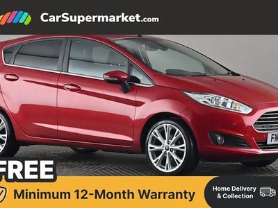 Used Ford Fiesta Titanium X 125 HP (91 kW) 2017 Red Hatchback