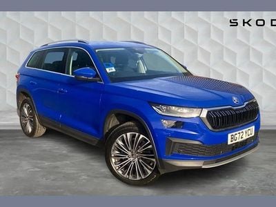 Used Skoda Kodiaq SE L Executive 150 HP (110 kW) 2023 Blue SUV