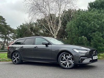 Grey Used 2021 Volvo V90 R-Design Estate | £29,490 (Fair price)