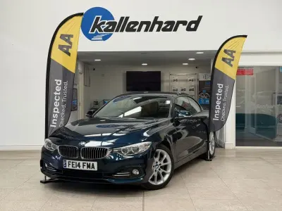 Used BMW 435 Luxury Line 306 HP (225 kW) 2014 Blue Cabriolet