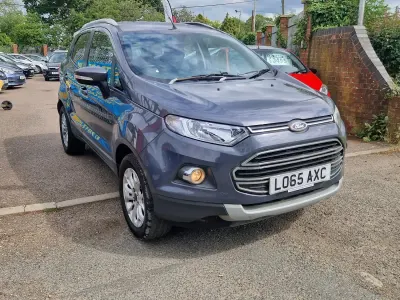 Used Ford Ecosport Zetec 125 HP (91 kW) 2015 Grey SUV