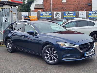 Used Mazda 6 150 HP (110 kW) 2018 Blue Estate
