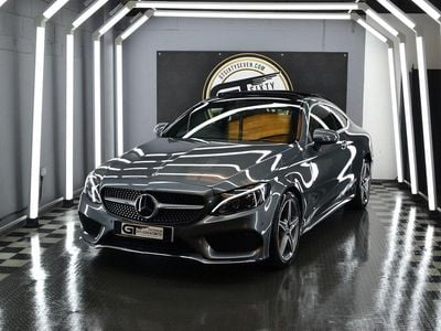 Used Mercedes C220 AMG Line Premium Plus 170 HP (125 kW) 2018 Grey Coupe