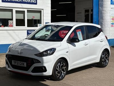used Hyundai i10 1.0 T-GDi N Line 5dr, UNDER 11800 MILES, FULL SERVICE HISTORY,