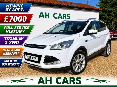 Used Ford Kuga Titanium X 150 HP (110 kW) 2016 White SUV