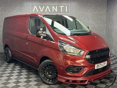 Used Ford Transit Custom 105 HP (77 kW) 2021 Red Van