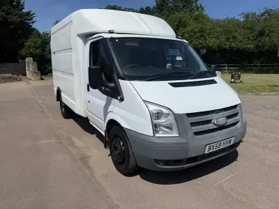 Used Ford Transit 100 HP (73 kW) 2008 White Van
