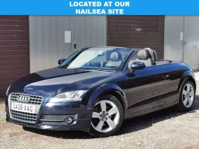 Used Audi TT Roadster Comfort 200 HP (147 kW) 2008 Blue Cabriolet