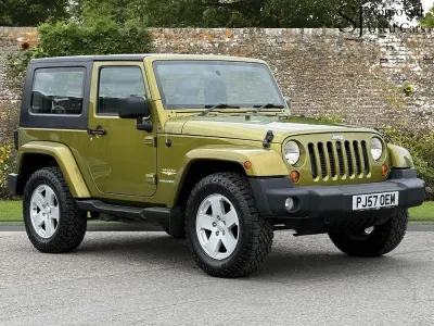 Used Jeep Wrangler Sahara 2007 Green SUV