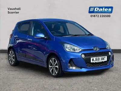 Used Hyundai i10 Premium SE 87 HP (63 kW) 2018 Blue Hatchback