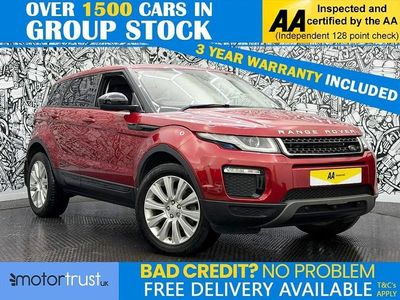 Used Land Rover Range Rover evoque SE 180 HP (132 kW) 2019 Red SUV