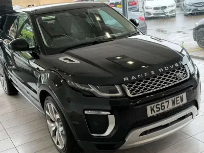 Used Land Rover Range Rover evoque Autobiography 241 HP (177 kW) 2017 Black SUV