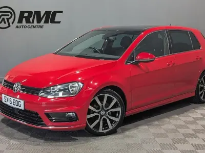 Used VW Golf VII R-line Edition 2016 Red Hatchback