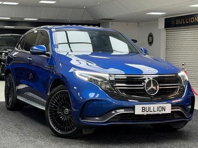 Used Mercedes EQC400 AMG Line Premium Plus 300 kW (408 HP) 2022 Blue SUV