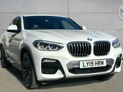 Used BMW X4 M Sport 190 HP (139 kW) 2019 White SUV