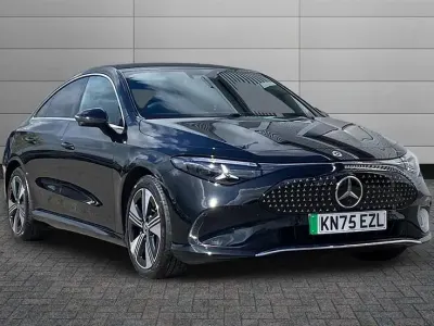 Used Mercedes CLA 250+ 200 kW (272 HP) 2025 Cosmos black Sedan