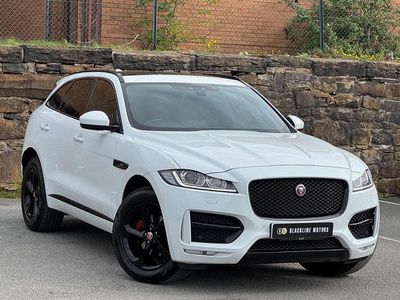 White Used 2018 Jaguar F-Pace R-Sport SUV | £14,995 (Fair price)