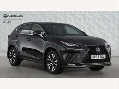 Used Lexus NX300h Sport Line 194 HP (142 kW) 2019 Black SUV