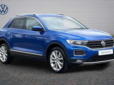 Used VW T-Roc SEL 150 HP (110 kW) 2018 Blue SUV