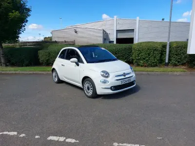 Used Fiat 500C 70 HP (51 kW) 2024 White Cabriolet