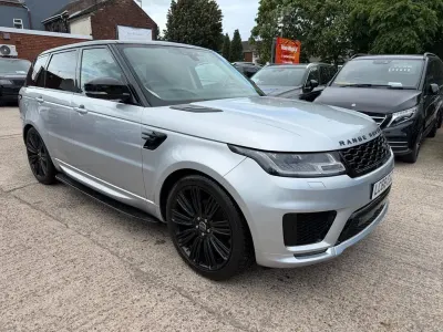Used Land Rover Range Rover Sport HSE 306 HP (225 kW) 2018 Silver SUV