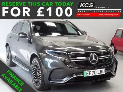 Used Mercedes EQC400 AMG Line Premium 300 kW (408 HP) 2021 Grey SUV