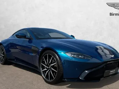 Used Aston Martin Vantage 510 HP (375 kW) 2019 Blue Coupe
