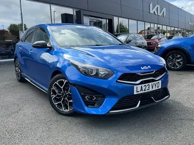 Used Kia Ceed GT-Line 160 HP (117 kW) 2023 Blue Hatchback