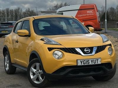 Used Nissan Juke Visia 94 HP (69 kW) 2015 Yellow SUV