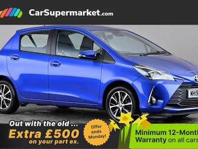 Used Toyota Yaris 111 HP (81 kW) 2019 Blue Hatchback