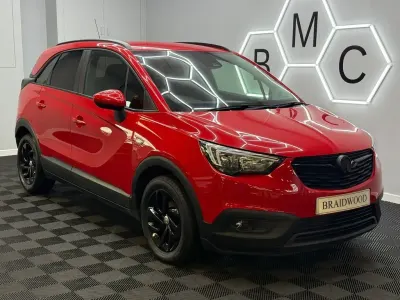 Used Vauxhall Crossland X 83 HP (61 kW) 2018 Red SUV