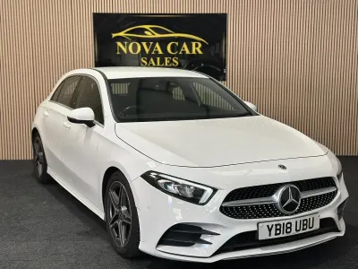 Used Mercedes A180 Executive 2018 White Hatchback