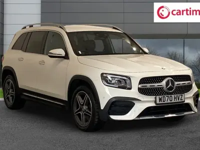 Begagnad Mercedes GLB220 AMG line 190 HK (139 kW) 2021 Vit SUV
