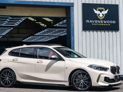 Used BMW M135 Performance 301 HP (221 kW) 2023 Cream Hatchback