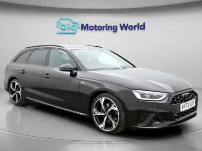 Used Audi A4 Black Edition 150 HP (110 kW) 2023 Black Estate