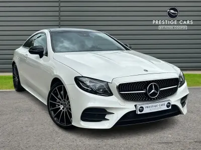 Usado Mercedes E300 AMG Line Premium Plus 245 HP (180 kW) 2018 Branco Coupé