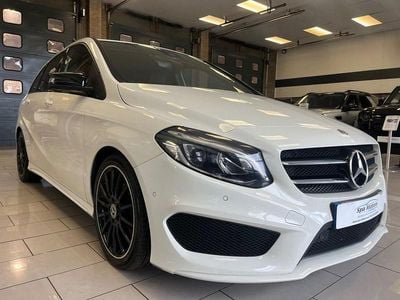 White Used 2017 Mercedes B180 AMG line MPV | £10,990 (A bit pricey)