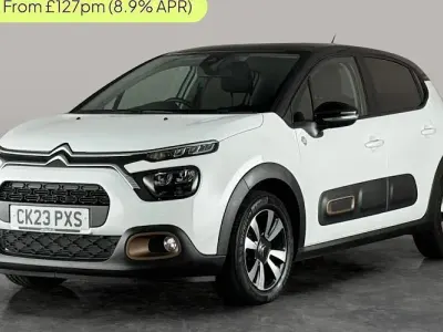 Begagnad Citroën C3 PureTech 83 HK (61 kW) 2023 Vit Halvkombi
